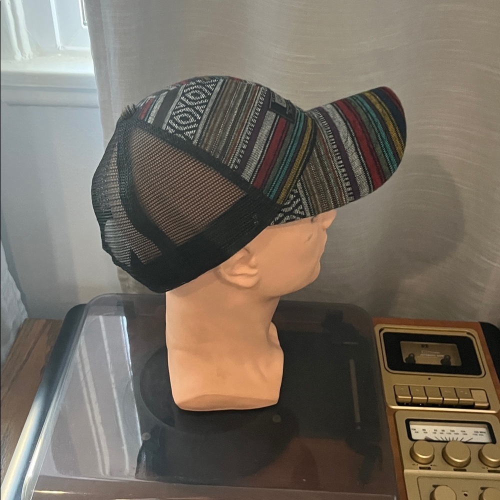 Striped Multicolor Cap - Picture 2 of 3